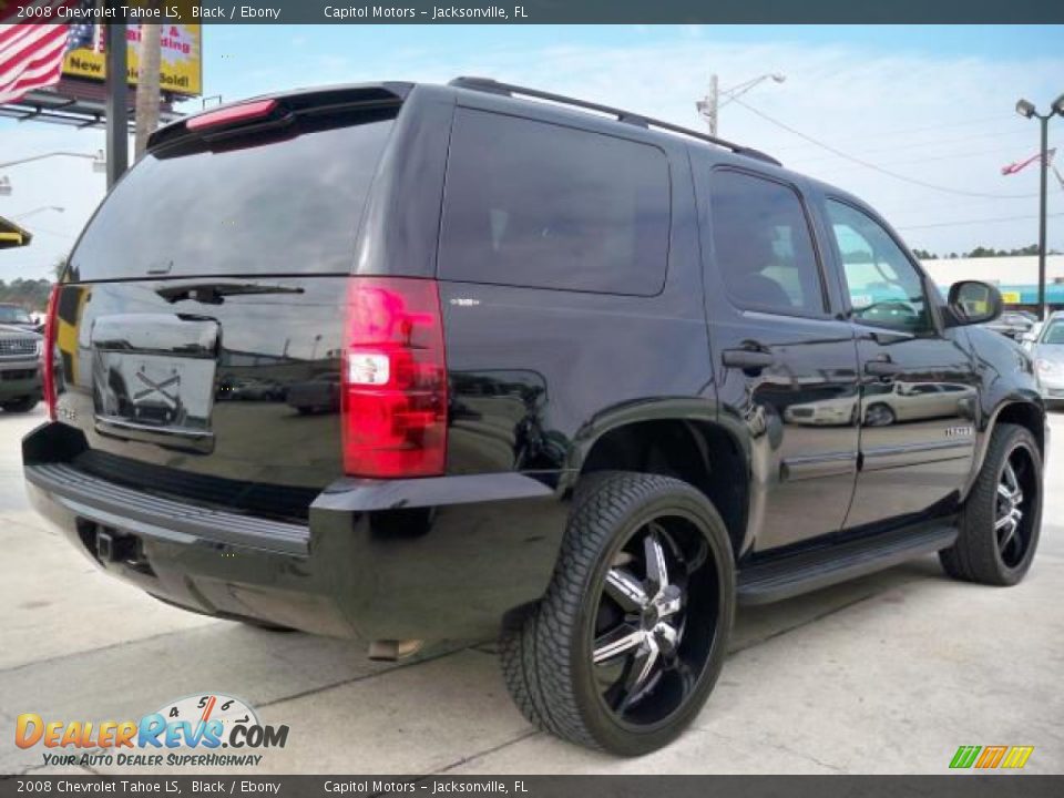 2008 Chevrolet Tahoe LS Black / Ebony Photo #5
