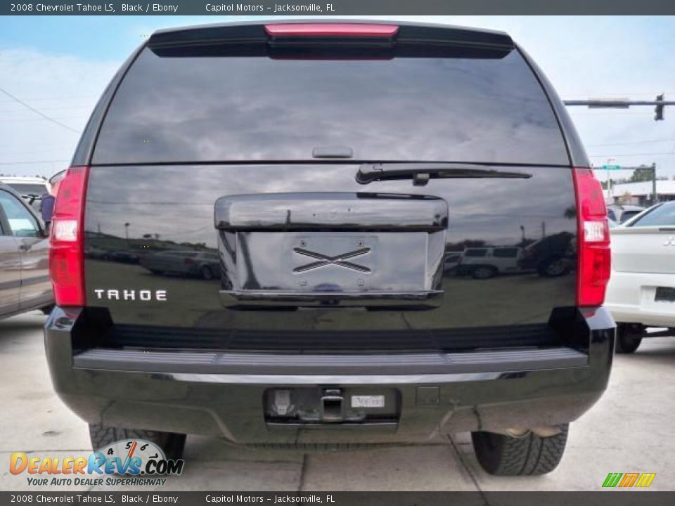 2008 Chevrolet Tahoe LS Black / Ebony Photo #6