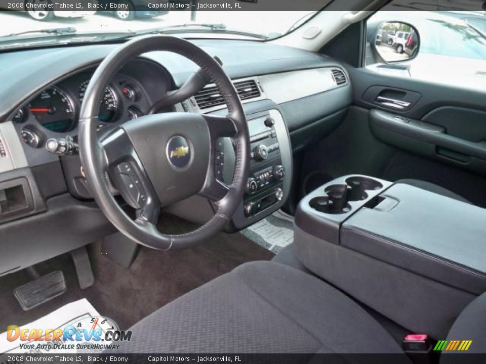2008 Chevrolet Tahoe LS Black / Ebony Photo #22