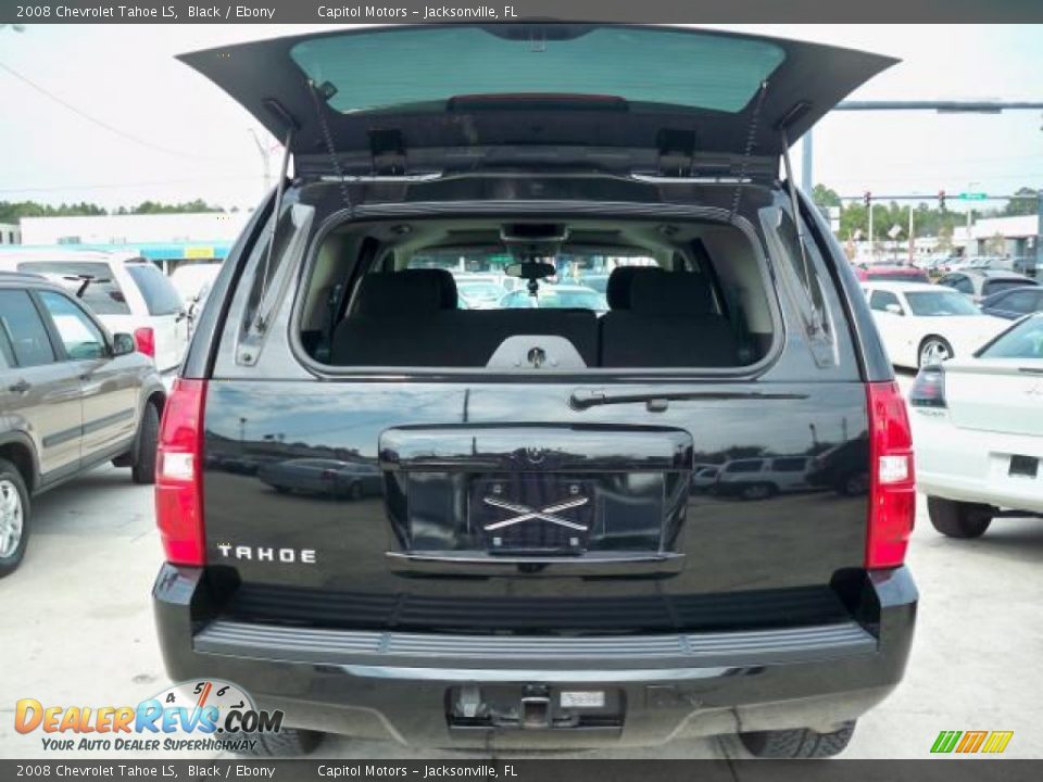 2008 Chevrolet Tahoe LS Black / Ebony Photo #28