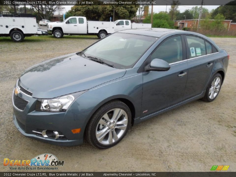 2012 Chevrolet Cruze LTZ/RS Blue Granite Metallic / Jet Black Photo #2