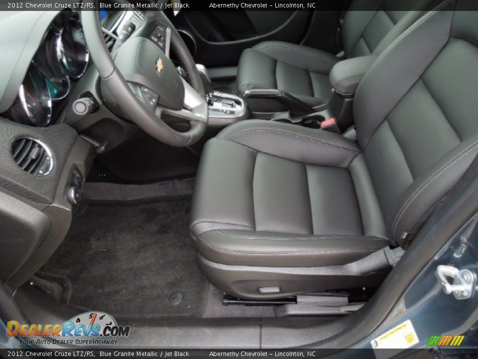 2012 Chevrolet Cruze LTZ/RS Blue Granite Metallic / Jet Black Photo #8