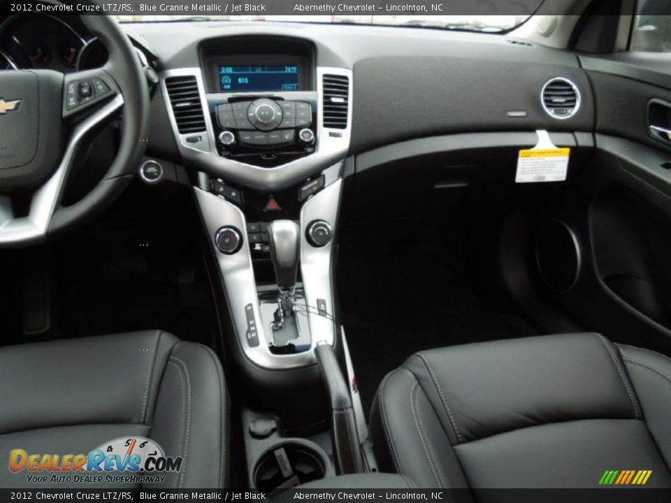 2012 Chevrolet Cruze LTZ/RS Blue Granite Metallic / Jet Black Photo #21