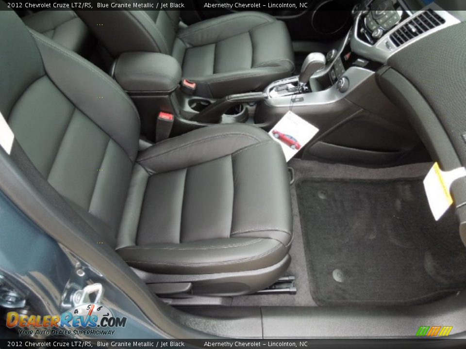 2012 Chevrolet Cruze LTZ/RS Blue Granite Metallic / Jet Black Photo #24