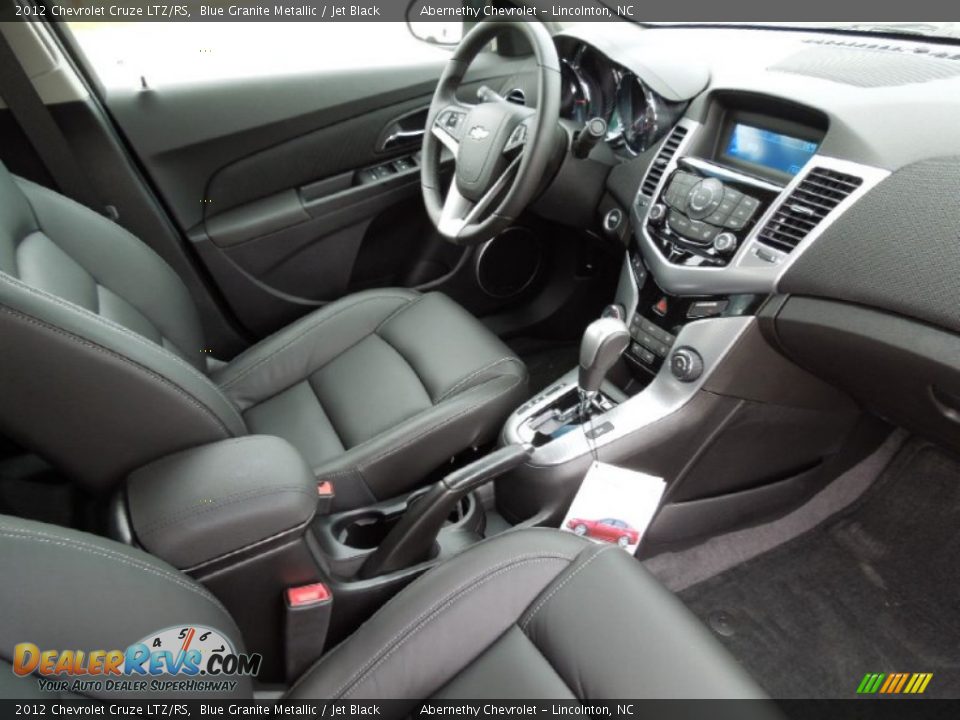 2012 Chevrolet Cruze LTZ/RS Blue Granite Metallic / Jet Black Photo #25