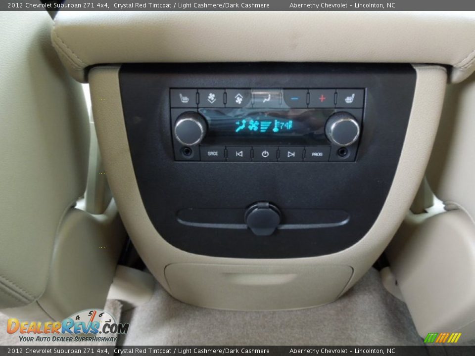 2012 Chevrolet Suburban Z71 4x4 Crystal Red Tintcoat / Light Cashmere/Dark Cashmere Photo #18