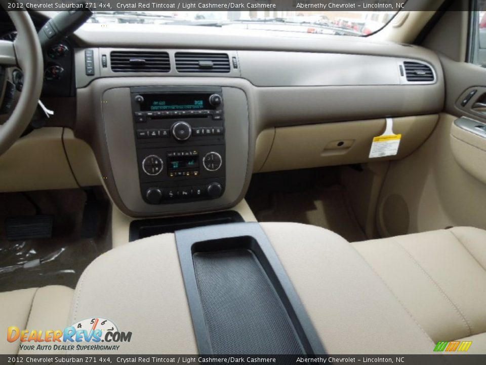 2012 Chevrolet Suburban Z71 4x4 Crystal Red Tintcoat / Light Cashmere/Dark Cashmere Photo #20