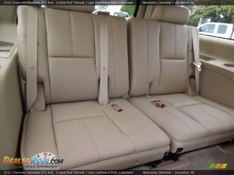 2012 Chevrolet Suburban Z71 4x4 Crystal Red Tintcoat / Light Cashmere/Dark Cashmere Photo #22