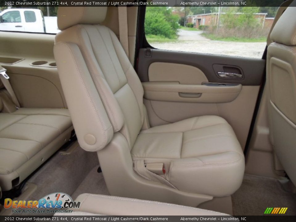 2012 Chevrolet Suburban Z71 4x4 Crystal Red Tintcoat / Light Cashmere/Dark Cashmere Photo #23