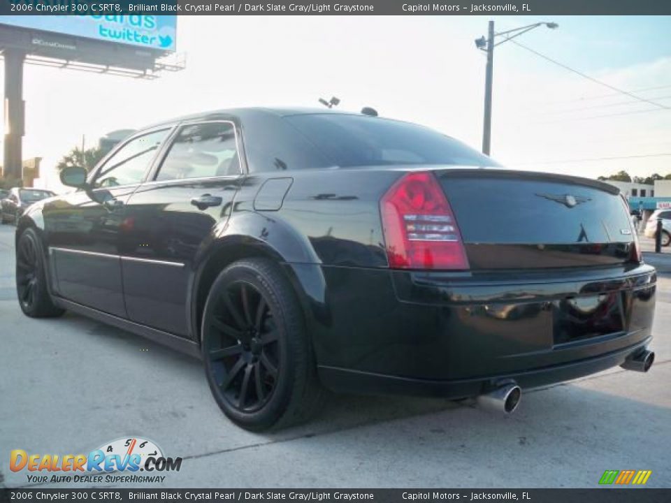 Brilliant Black Crystal Pearl 2006 Chrysler 300 C SRT8 Photo #4