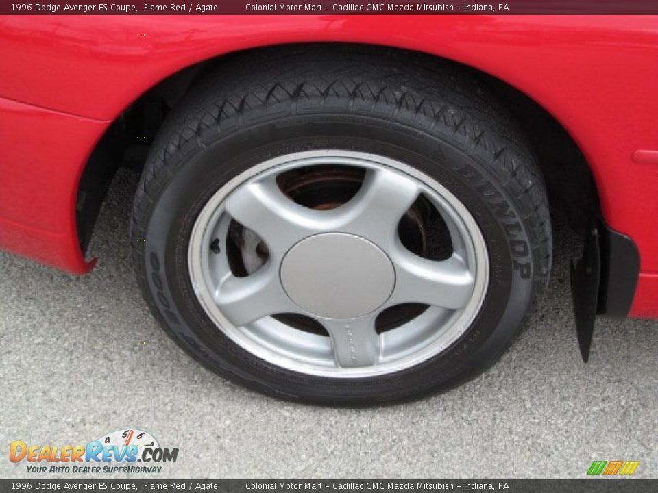 1996 Dodge Avenger ES Coupe Flame Red / Agate Photo #3