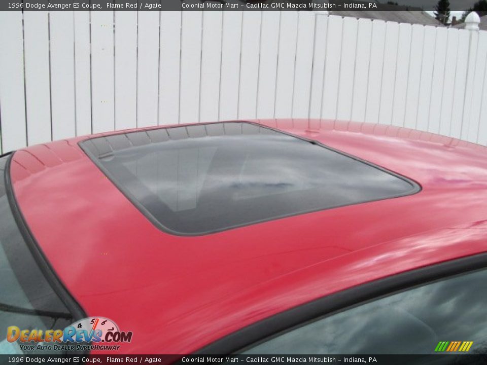 1996 Dodge Avenger ES Coupe Flame Red / Agate Photo #4