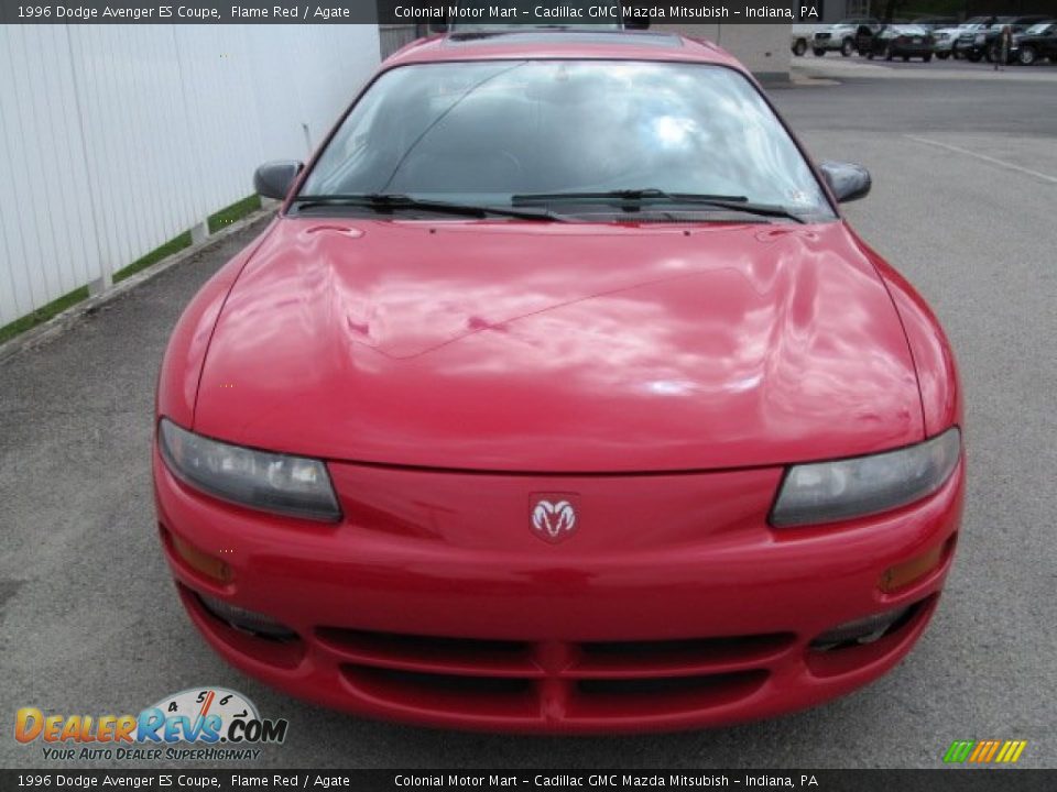 1996 Dodge Avenger ES Coupe Flame Red / Agate Photo #5