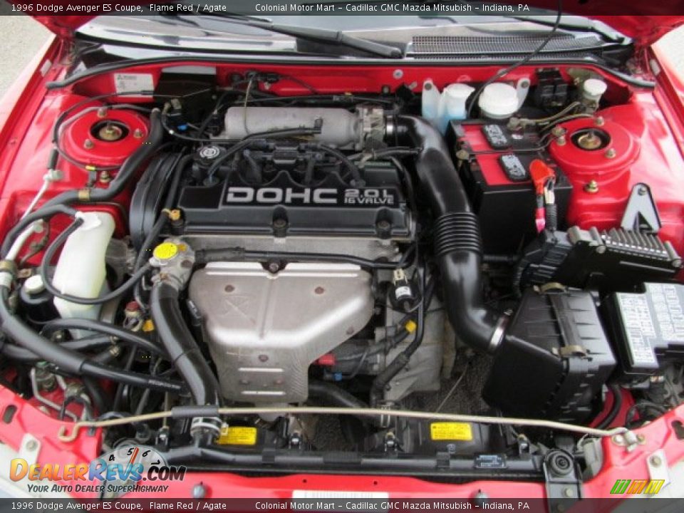 1996 Dodge Avenger ES Coupe 2.0 Liter DOHC 16-Valve 4 Cylinder Engine Photo #9
