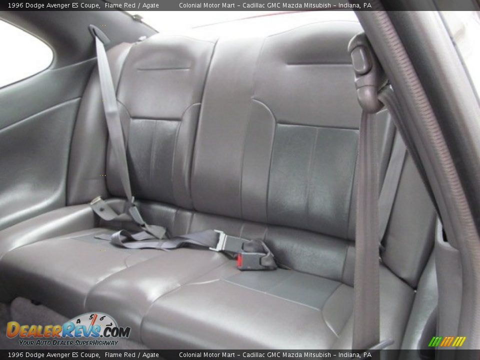 1996 Dodge Avenger ES Coupe Flame Red / Agate Photo #12