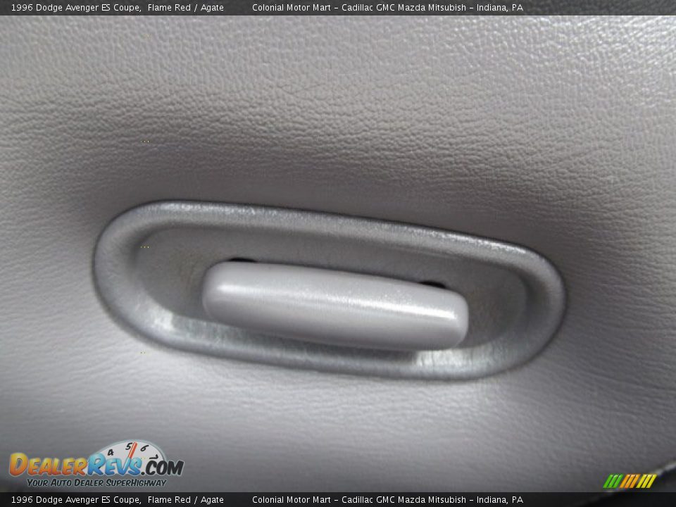 1996 Dodge Avenger ES Coupe Flame Red / Agate Photo #15
