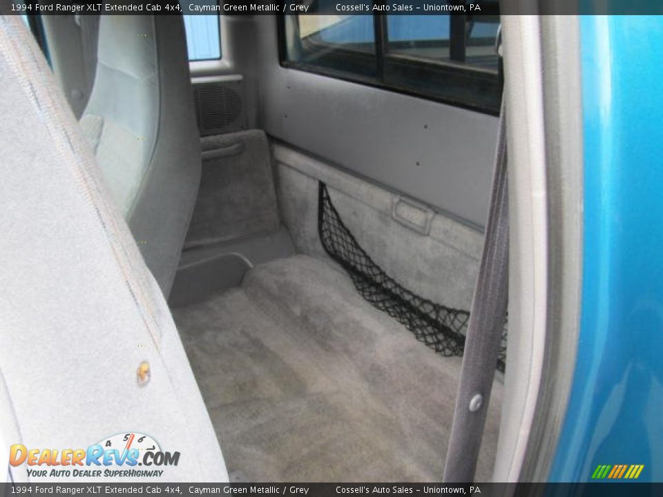 Grey Interior - 1994 Ford Ranger XLT Extended Cab 4x4 Photo #10