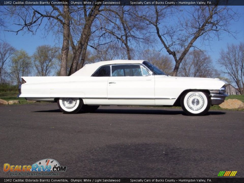 Olympic White 1962 Cadillac Eldorado Biarritz Convertible Photo #5
