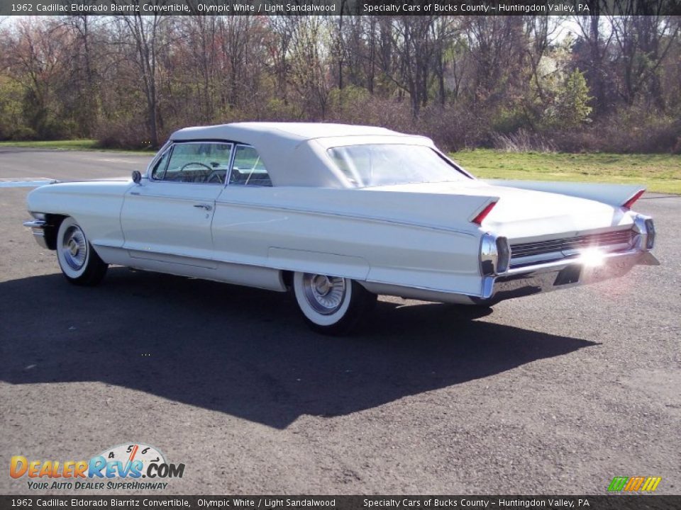 1962 Cadillac Eldorado Biarritz Convertible Olympic White / Light Sandalwood Photo #11