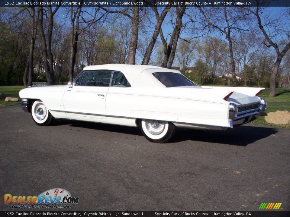 1962 Cadillac Eldorado Biarritz Convertible Olympic White / Light Sandalwood Photo #17