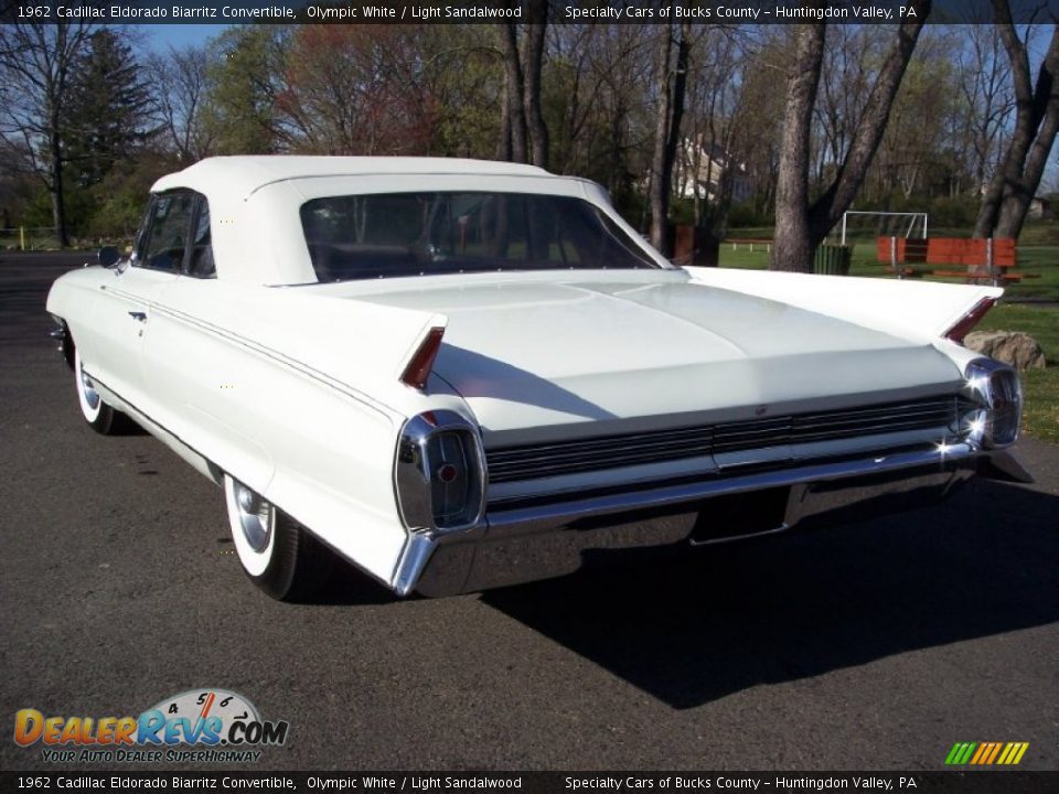 1962 Cadillac Eldorado Biarritz Convertible Olympic White / Light Sandalwood Photo #19