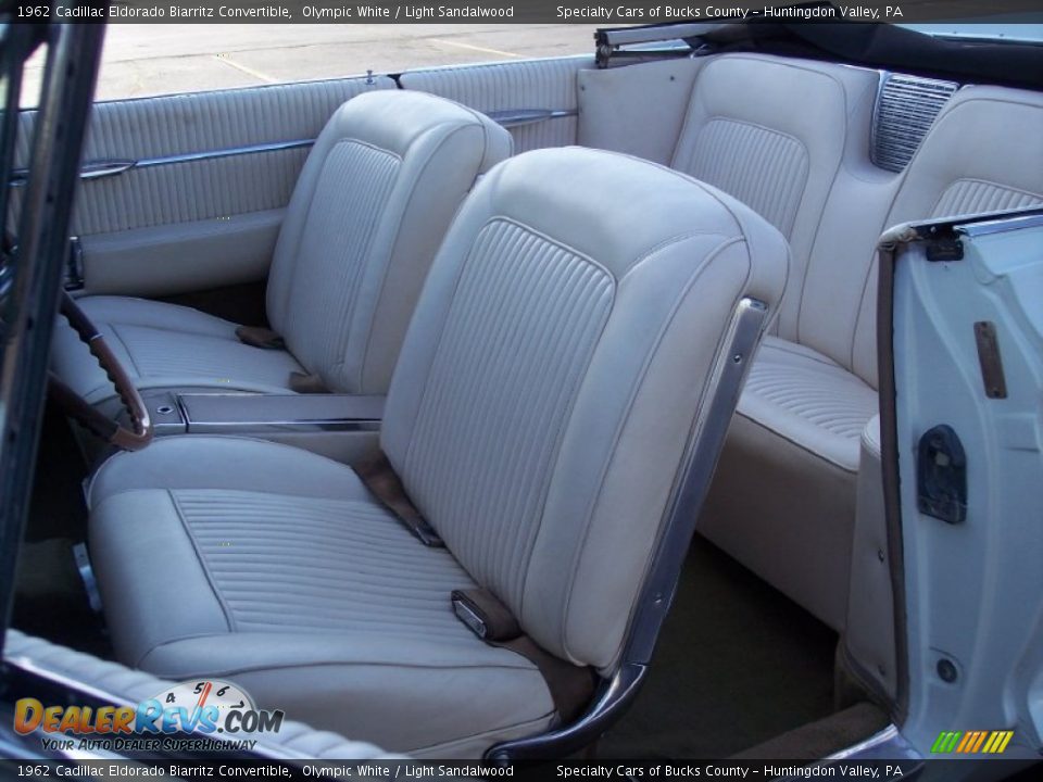 Light Sandalwood Interior - 1962 Cadillac Eldorado Biarritz Convertible Photo #30