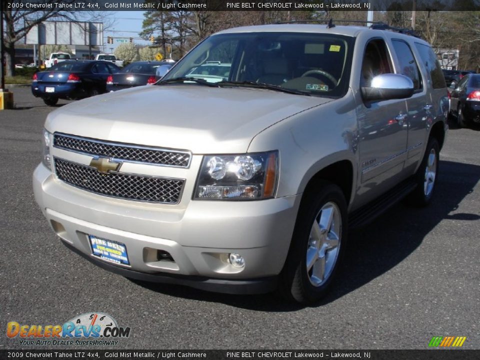 2009 Chevrolet Tahoe LTZ 4x4 Gold Mist Metallic / Light Cashmere Photo #1