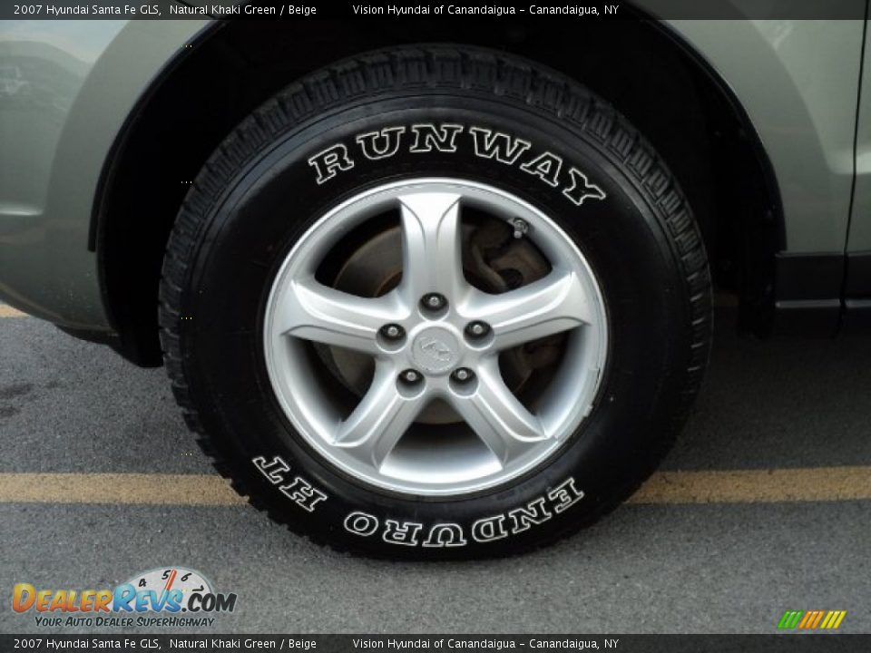 2007 Hyundai Santa Fe GLS Trunk Photo #5