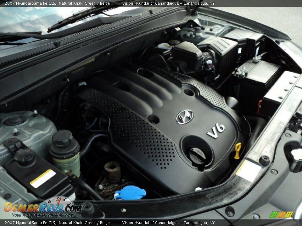 2007 Hyundai Santa Fe GLS 2.7 Liter DOHC 24 Valve VVT V6 Engine Photo #13