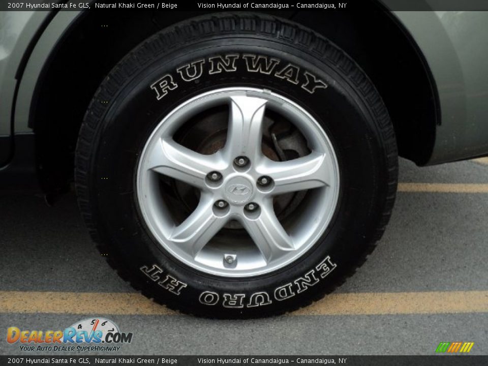 2007 Hyundai Santa Fe GLS Wheel Photo #16