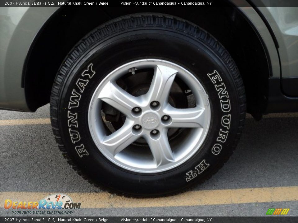 2007 Hyundai Santa Fe GLS Wheel Photo #17