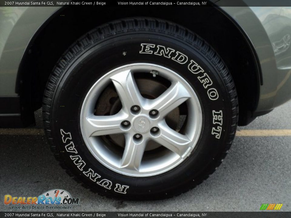 2007 Hyundai Santa Fe GLS Wheel Photo #18