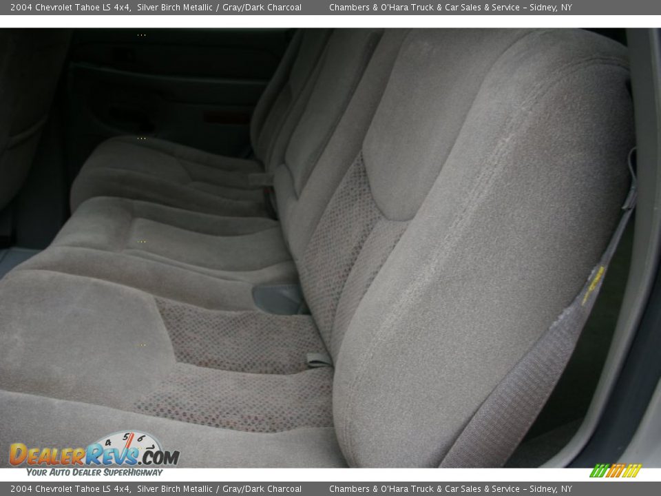 2004 Chevrolet Tahoe LS 4x4 Silver Birch Metallic / Gray/Dark Charcoal Photo #4