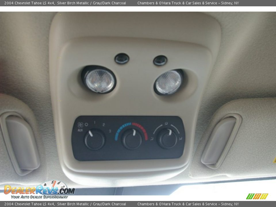 2004 Chevrolet Tahoe LS 4x4 Silver Birch Metallic / Gray/Dark Charcoal Photo #9