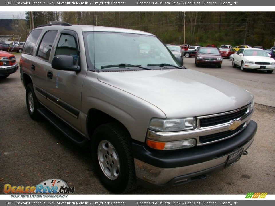 2004 Chevrolet Tahoe LS 4x4 Silver Birch Metallic / Gray/Dark Charcoal Photo #20