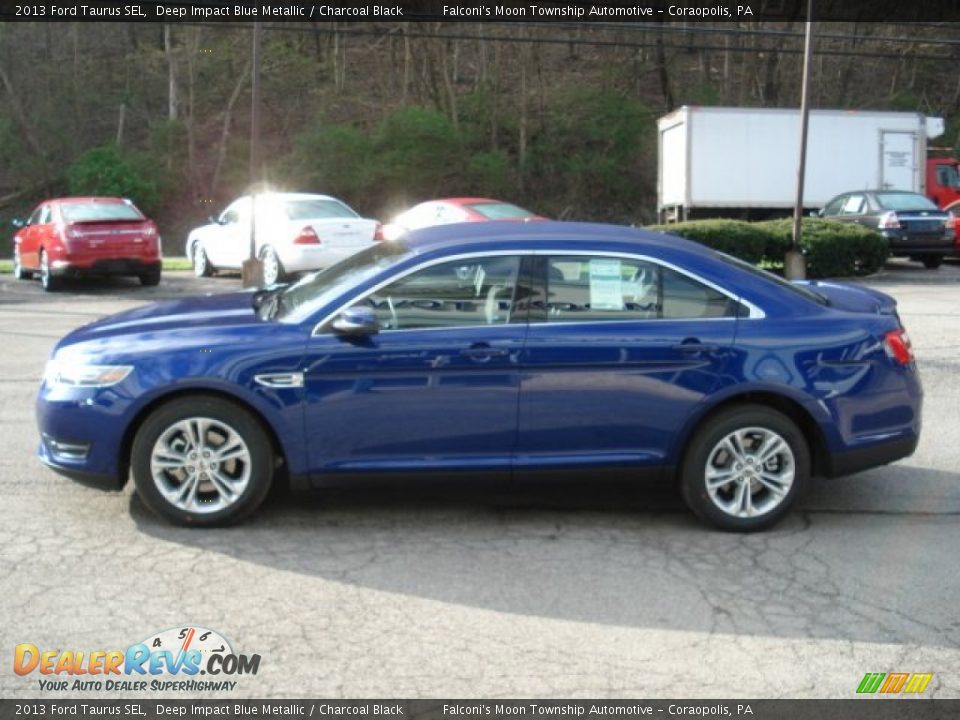Deep Impact Blue Metallic 2013 Ford Taurus SEL Photo #5