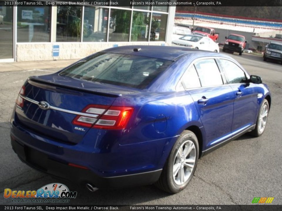 Deep Impact Blue Metallic 2013 Ford Taurus SEL Photo #8