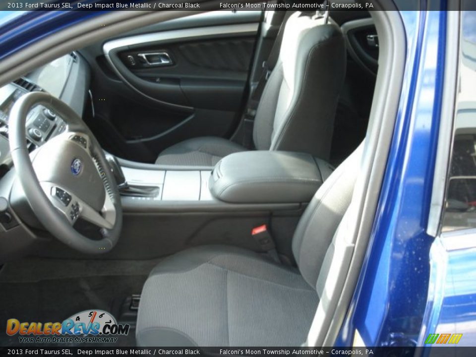 2013 Ford Taurus SEL Deep Impact Blue Metallic / Charcoal Black Photo #11