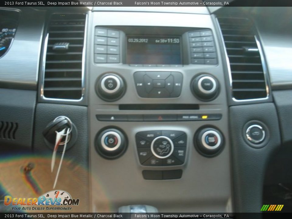 2013 Ford Taurus SEL Deep Impact Blue Metallic / Charcoal Black Photo #15