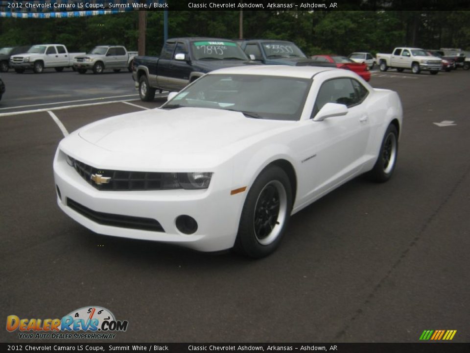 2012 Chevrolet Camaro LS Coupe Summit White / Black Photo #1