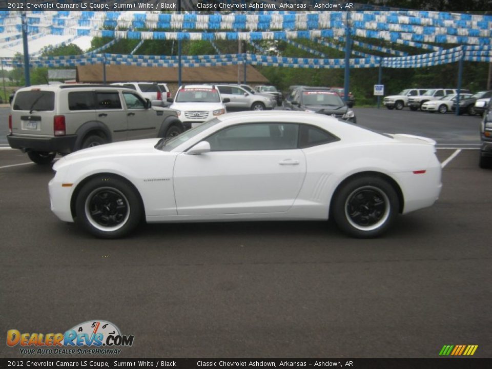 2012 Chevrolet Camaro LS Coupe Summit White / Black Photo #2