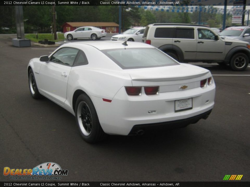 2012 Chevrolet Camaro LS Coupe Summit White / Black Photo #3