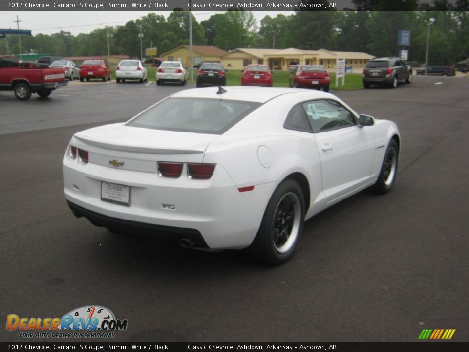 2012 Chevrolet Camaro LS Coupe Summit White / Black Photo #5