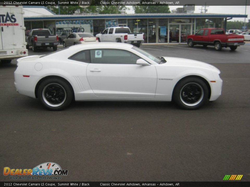 2012 Chevrolet Camaro LS Coupe Summit White / Black Photo #6