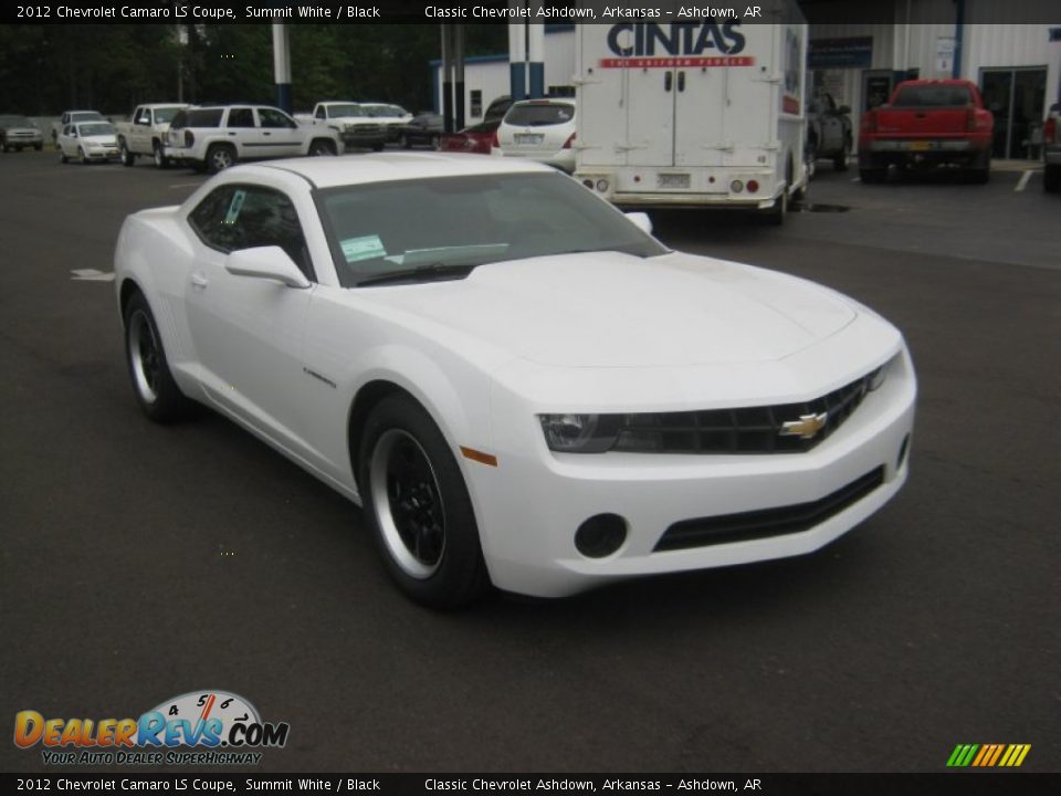 2012 Chevrolet Camaro LS Coupe Summit White / Black Photo #7