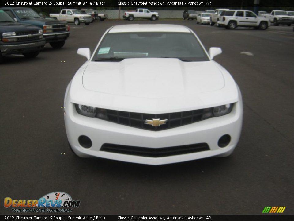 2012 Chevrolet Camaro LS Coupe Summit White / Black Photo #8