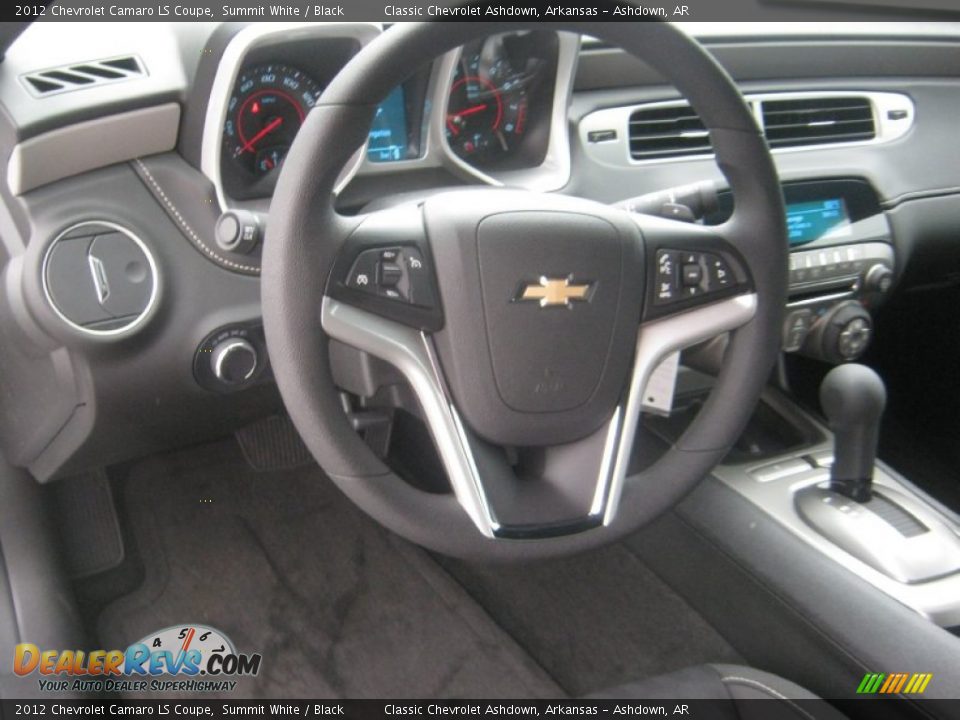 2012 Chevrolet Camaro LS Coupe Summit White / Black Photo #10