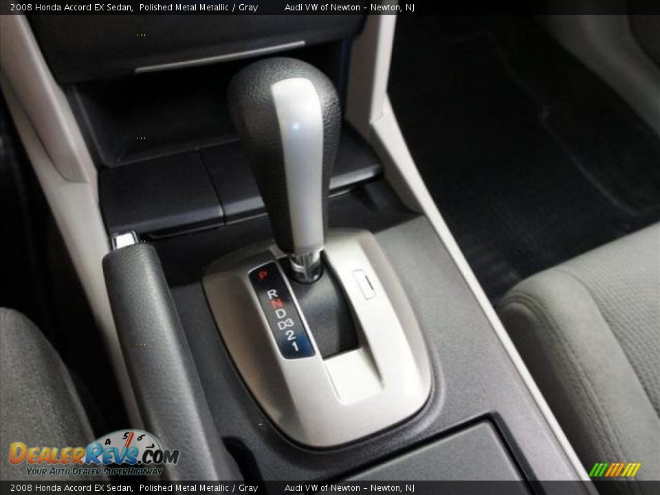 2008 Honda Accord EX Sedan Polished Metal Metallic / Gray Photo #29