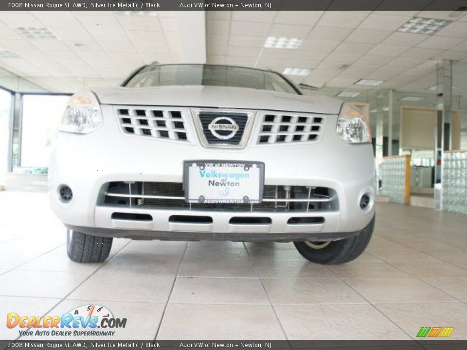 2008 Nissan Rogue SL AWD Silver Ice Metallic / Black Photo #11