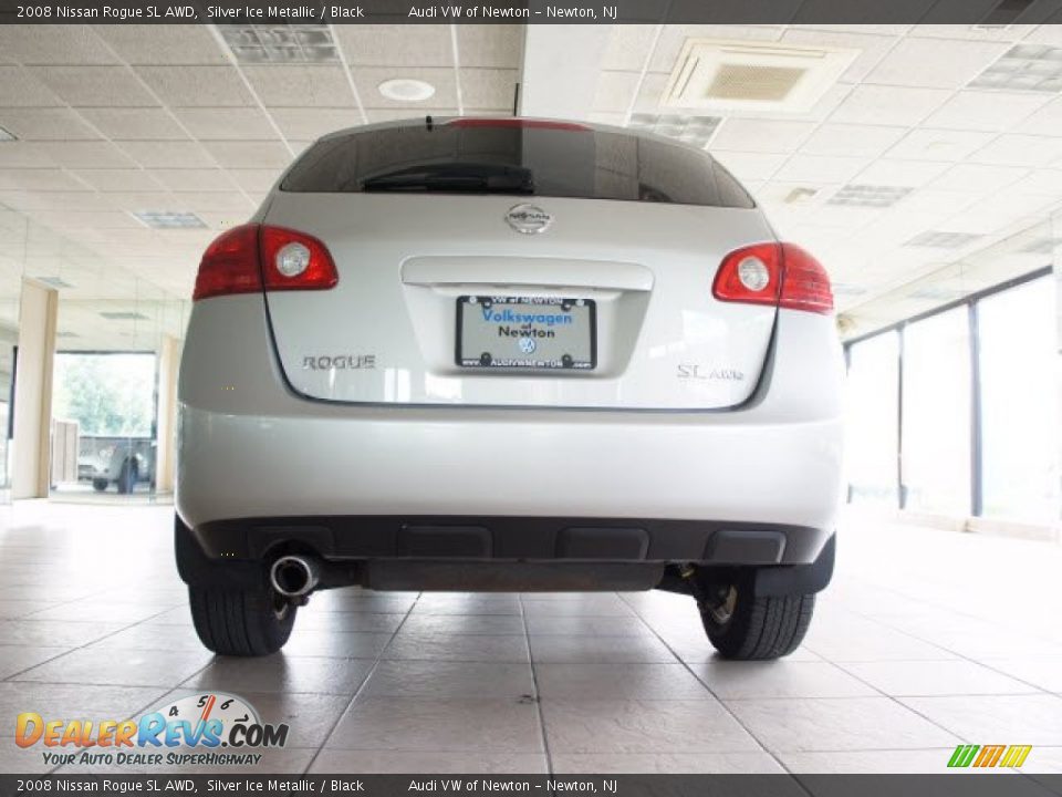 2008 Nissan Rogue SL AWD Silver Ice Metallic / Black Photo #15
